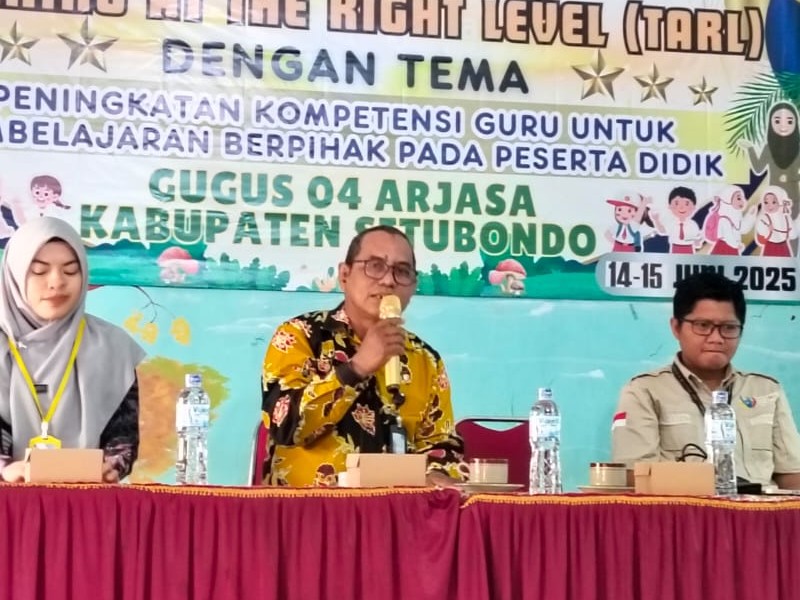 Workshop Peningkatan Kompetensi Guru: Teaching at the Right Level (TARL)